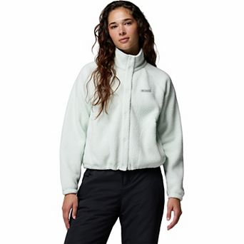 Women's Columbia Jasper Ridge Pebbled Fleece Full Snap Jacket