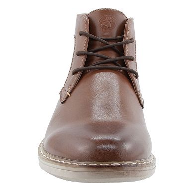 Deer Stags Garfield Boys' Comfort Bungee Lace Chukka Boots
