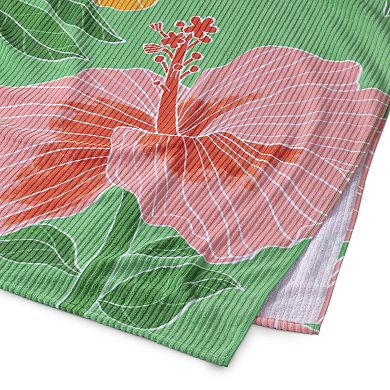 The Big One® Oversized Hibiscus Beach Towel