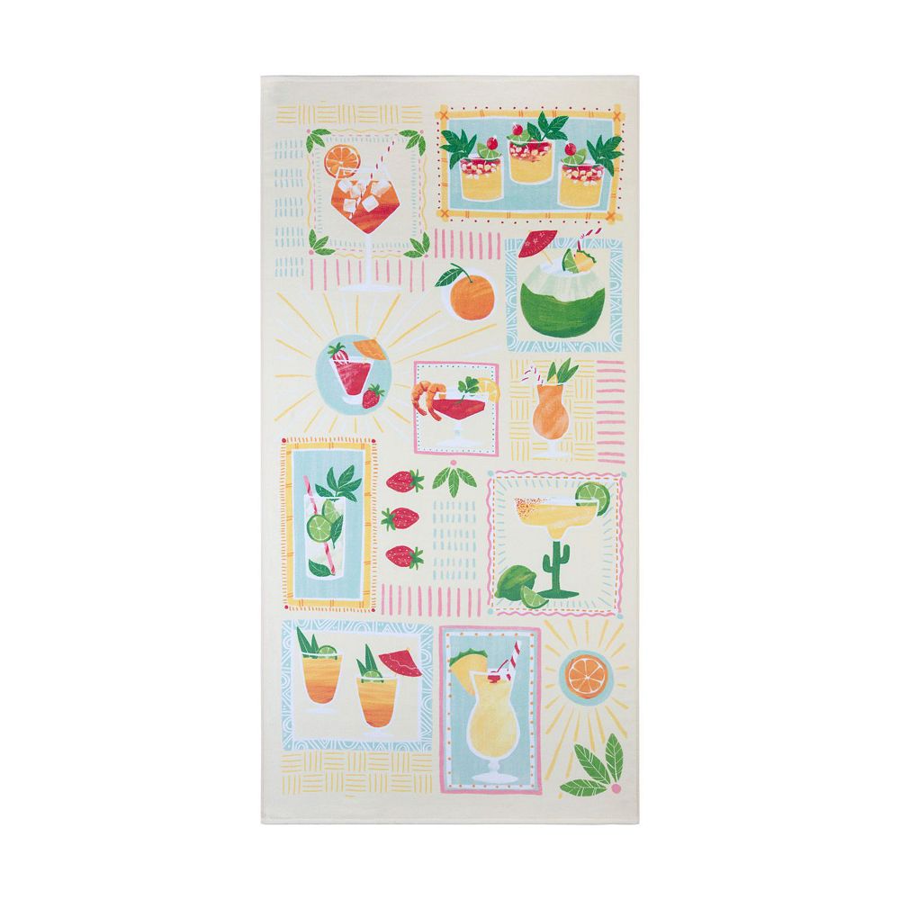The Big One® Oversized Drinks Beach Towel