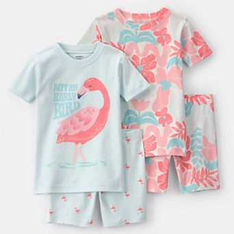 Toddler Boy Carter's 4 pc Short Sleeve Snug Fit Pajama Set