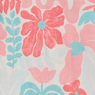 Baby Girl Carter's 4-Piece Pajama Top & Pajama Bottoms Set