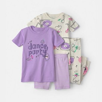 Toddler Girl Carter's 4 pc Pajama Set