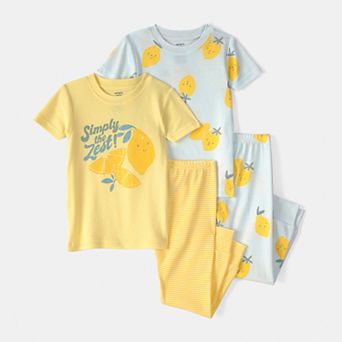 Baby Girl Carter's 4 pc Pajama Set