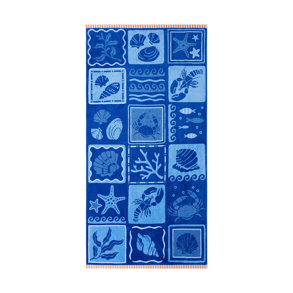 The Big One® Oversized Beach Icons Beach Towel