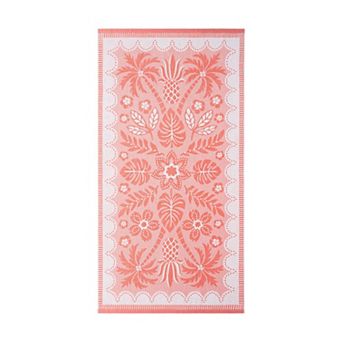 The Big One® Oversized Tropical Icons Beach Towel