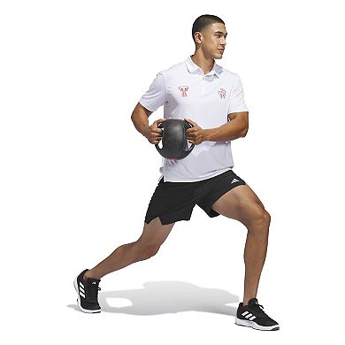 Men's adidas Texas Tech Red Raiders Coach Sportswear Polo Shirt