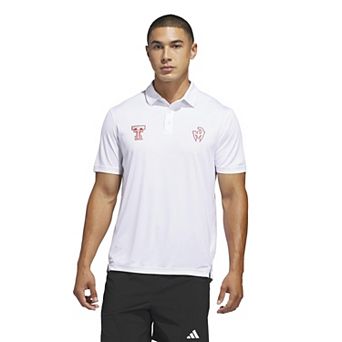 Men's adidas Texas Tech Red Raiders Coach Sportswear Polo Shirt