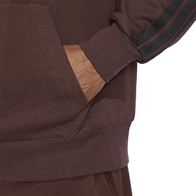 Men's adidas Essentials 3-Stripes Fleece Zip-Up Graphic Hoodie