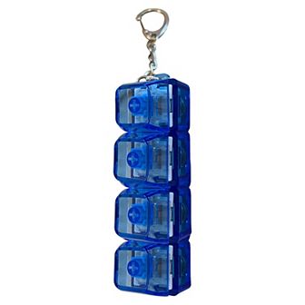 Streamline Keyboard Fidget LED Keyrings - 4 pc Set