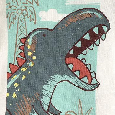 Toddler Boy Carter's 4-piece Pajama Top & Pajama Bottoms Set