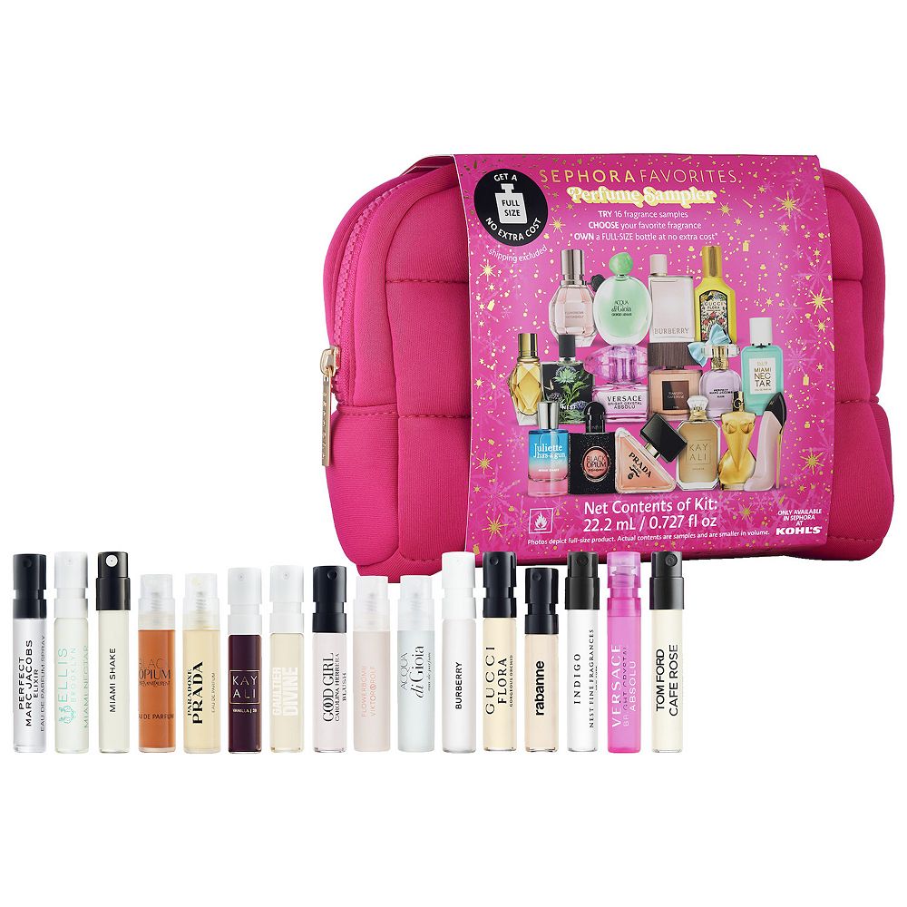 Sephora Favorites Holiday Perfume Sampler Set With Redeemable Voucher