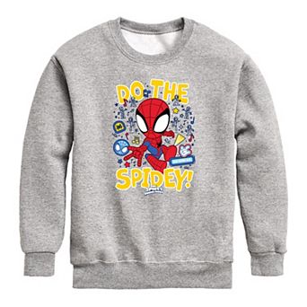 Boys 8-20 Marvel Spidey And His Amazing Friends Do The Spidey Crew Fleece Sweatshirt