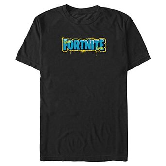 Big & Tall Fortnite Spray Paint Logo Graphic Tee