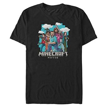 Big & Tall Minecraft Movie Graphic Tee