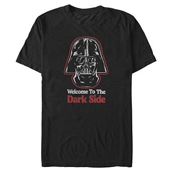 Big & Tall Graphic Darth Vader Welcome To The Dark Side Graphic Tee