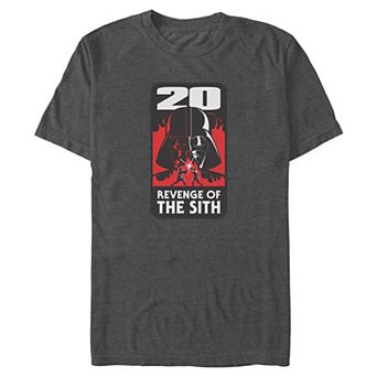 Big & Tall Revenge Of The Sith 20th Anniversary Graphic Tee