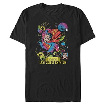 Big & Tall Superman Last Son Of Krypton Graphic Tee