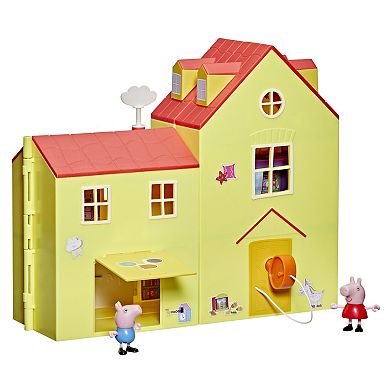 Peppa Pig Peppa's Big Family House Playset with 16 Accessories by Hasbro