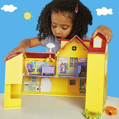 Peppa Pig Peppa's Big Family House Playset with 16 Accessories by Hasbro