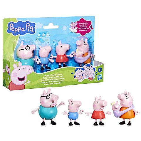 Детские куклы Peppa Pig 4 pc Family Figure Set by Hasbro
