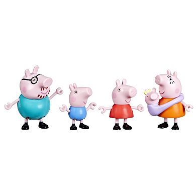 Peppa Pig 4-pc. Family Figure Set by Hasbro