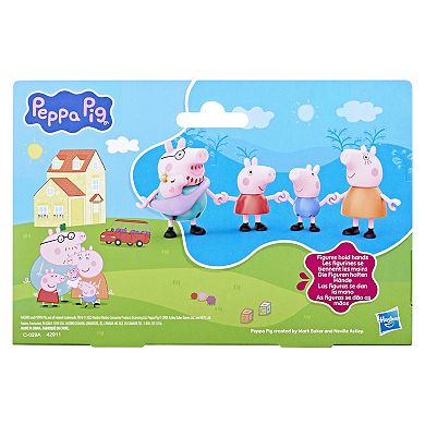 Peppa Pig 4-pc. Family Figure Set by Hasbro