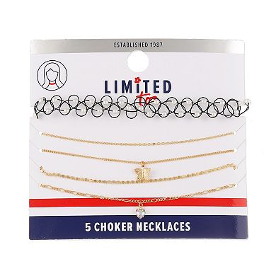 Girls Limited Too 5-pk. Choker Necklaces