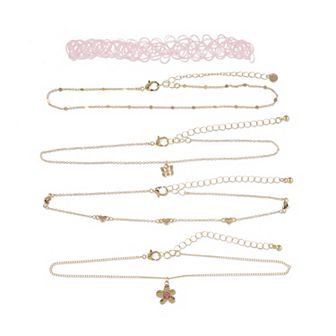 Girls Limited Too 5 pk Choker Necklaces