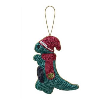 St. Nicholas Square® Beaded Dinosaur Christmas Ornament