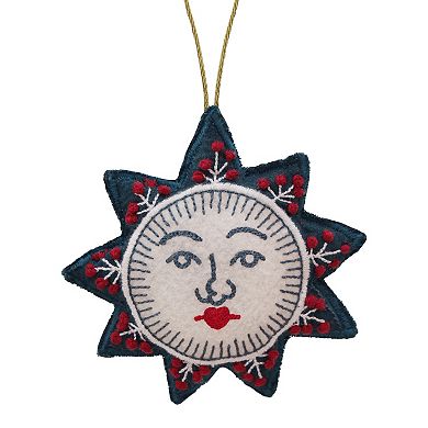 St. Nicholas Square Decorative Sun Christmas Ornament
