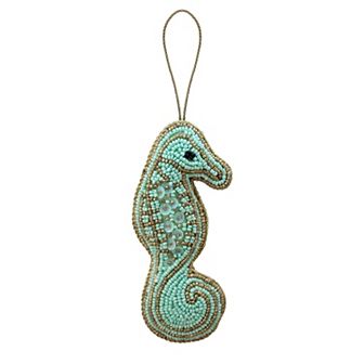 St. Nicholas Square® Beaded Sea Horse Christmas Ornament