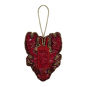 St. Nicholas Square® Beaded Lobster Christmas Ornament