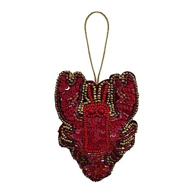 St. Nicholas Square® Beaded Lobster Christmas Ornament