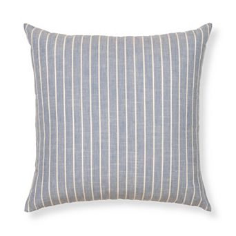 Sonoma Goods For Life® Blue Chambray Stripe Decorative Pillow