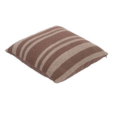 Sonoma Goods For Life® 20" x 20" Tonal Woven Stripe Throw Pillow