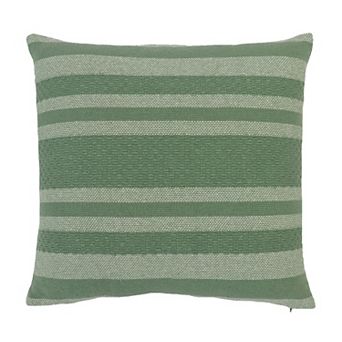 Sonoma Goods For Life® Green Tonal Woven Stripe Throw Pillow