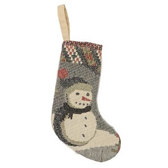 St. Nicholas Square® Mini Snowman Scene Christmas Stocking