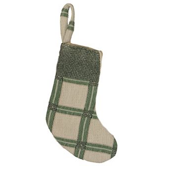 St. Nicholas Square® Mini Plaid Christmas Stocking