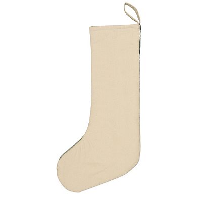 St. Nicholas Square® Tree Print Christmas Stocking
