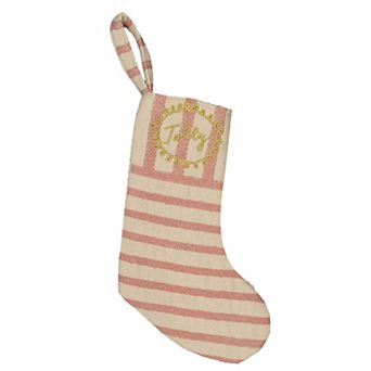 St. Nicholas Square® Mini Candy Stripe Christmas Stocking