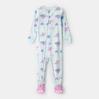 Baby Carter’s Fairy Tale Cotton Snug Fit Footed Pajamas