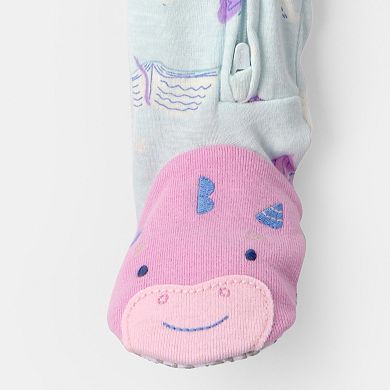 Baby Carter’s Fairy Tale Cotton Snug Fit Footed Pajamas