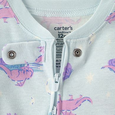 Baby Carter’s Fairy Tale Cotton Snug Fit Footed Pajamas