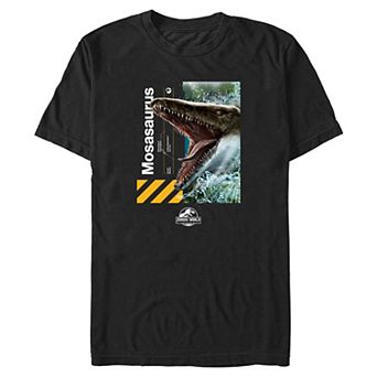 Big & Tall Mosasaurus Poster Graphic Tee