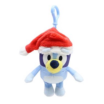 Animal Adventure Santa Bluey Backpack Clip