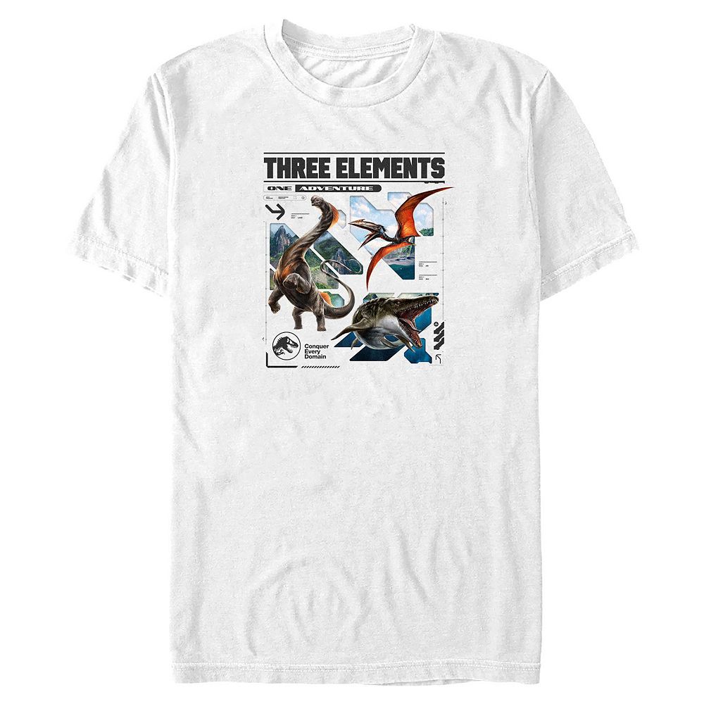 Big & Tall Three Elements One Adventure Graphic Tee