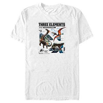 Big & Tall Three Elements One Adventure Graphic Tee