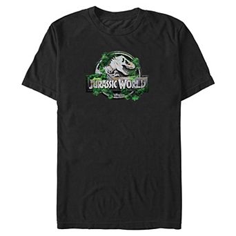 Big & Tall Jurassic World Trees Logo Graphic Tee