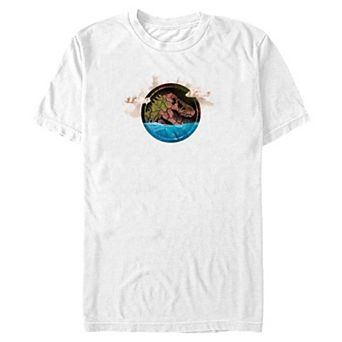 Big & Tall Jurassic Three Elements Logo Graphic Tee